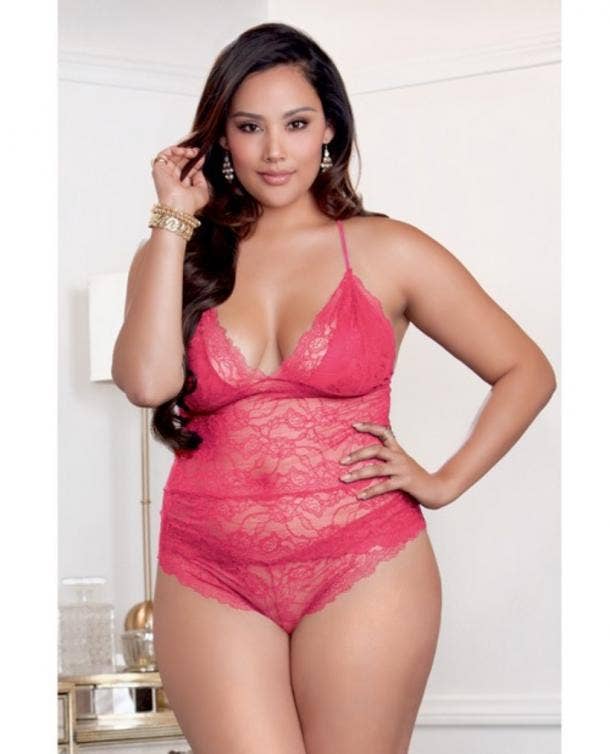 Curvy deals girl lingere